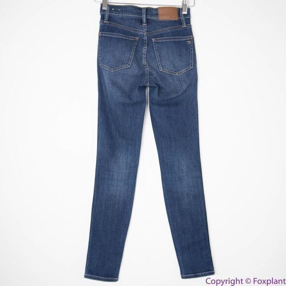 NEW Madewell 10" High-Rise Skinny‎ Jeans in Danny Wash: TENCEL™ Denim, 23 - Picture 6 of 14